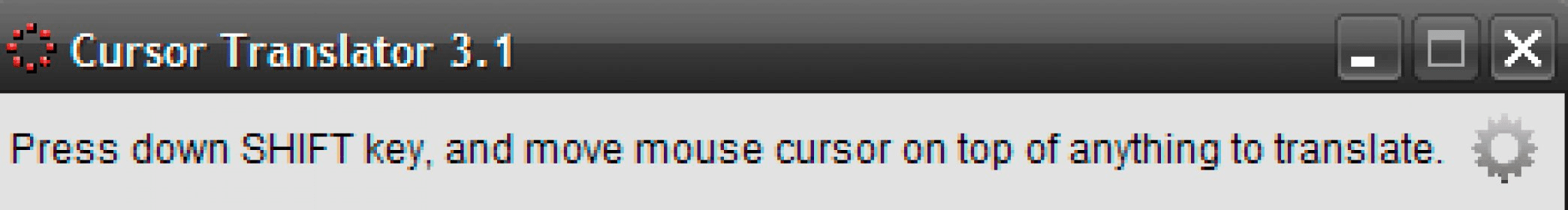 cursor translation