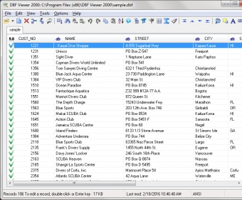cdbf dbf viewer and editor free download