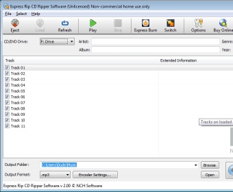 Express Rip CD Ripper Software 4.0 Download - expressrip.exe