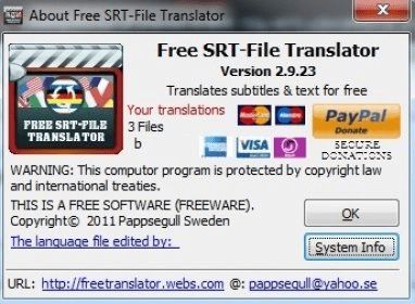 srt file url