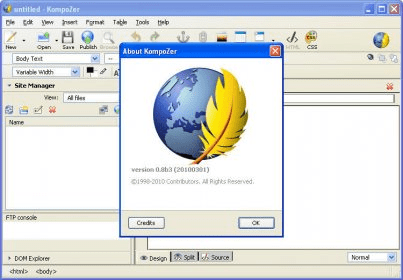 kompozer for windows 7 free download