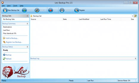 Leo Backup 2.7 Download (Free trial) - leoui.exe