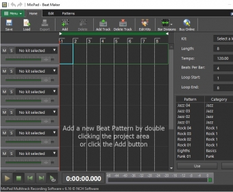 creating loops with mixpad multitrack recording software