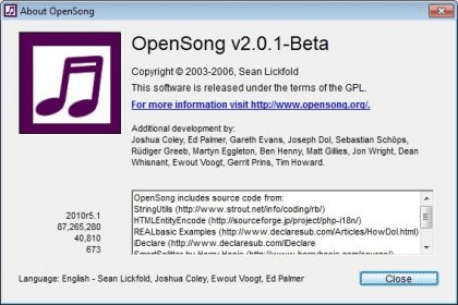 csb download opensong