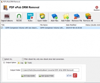 pdf epub drm removal mac