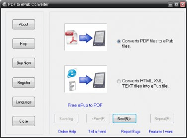 free pdf to epub converter online