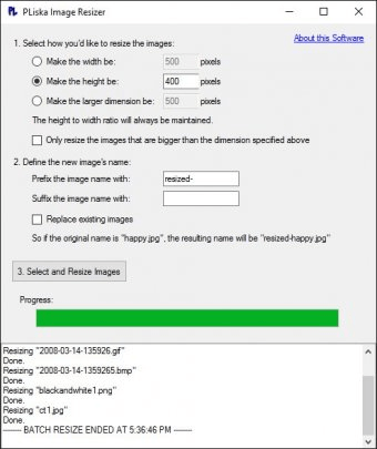 Pliska Image Resizer 3 0 Download Free Imageresizer Exe