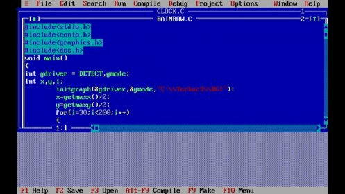 TurboC++ for Windows Download - Integrated development