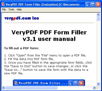 windows pdf form filler