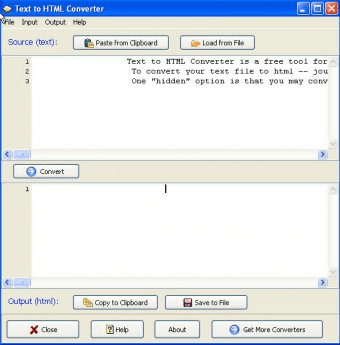 WonderWebWare Text To HTML Converter Download - Text