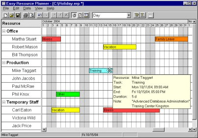 Easy Resource Planner 2.0 Download - EasyRP.exe