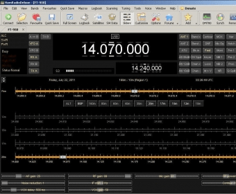 send e code with ham radio deluxe and icom 746pro