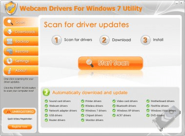 download webcam drivers for windows 7