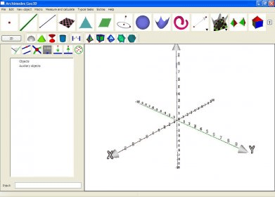 raumgeometriesoftware archimedes geo3d