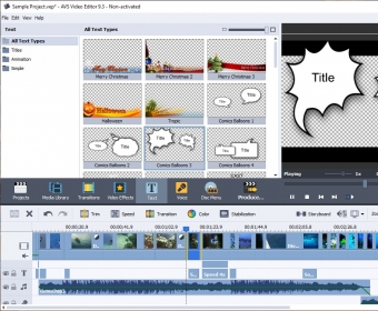 edit text in avs video editor 6.2