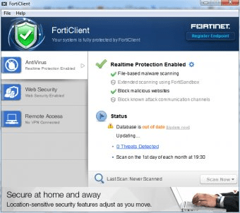 fortinet client for windows 7 32 bit