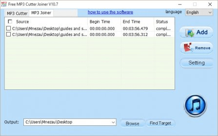 mp3 cutter joiner 1.05