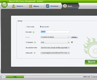 iskysoft dvd creator for mac video