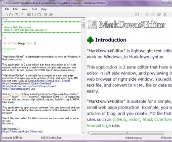 Markdown 1 2 – Advanced Markdown Editor Freeware