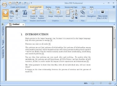Nitro PDF Professional 14.15.0.5 free downloads