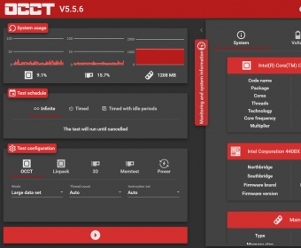 OCBASE/OCCT : Free, all-in-one stability, stress test, benchmark