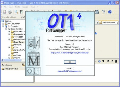 fonts manager windows