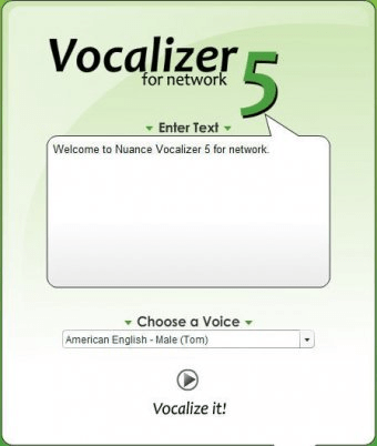 nuance vocalizer voice