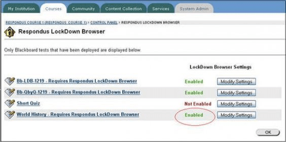respondus lockdown browserasu