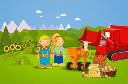 SwitchIt! Bob the Builder Download - Is a switch accessible program