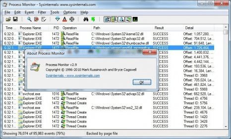 sysinternals open file monitor