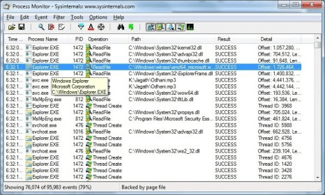 process monitor sysinternals download