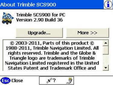 scs900 trimble business center