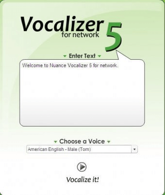 nuance vocalizer