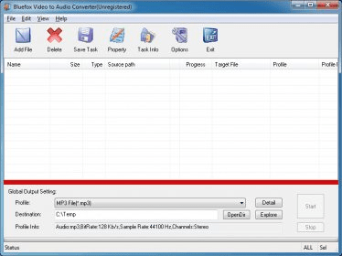 Bluefox Video to Audio Converter Download - This program allows you to ...