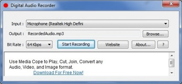 digital audio recorder download