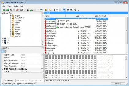 image system ram using accessdata ftk imager lite