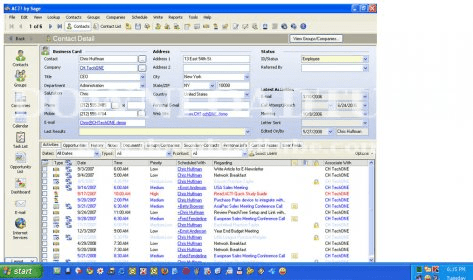 act by sage software versions