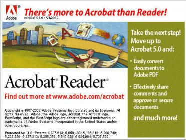 adobe acrobat reader 5.0 free download windows
