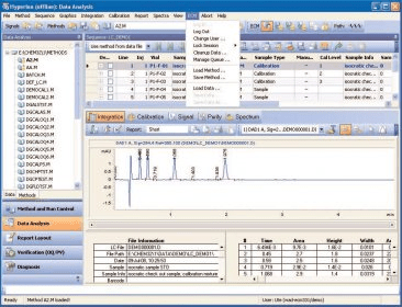 reference spectrum agilent chemstation