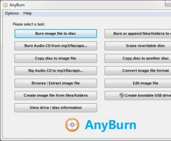 AnyBurn Pro 5.7 for mac instal free