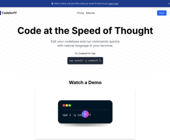 Codebuff - Software Informer. AI coding assistant for editing...