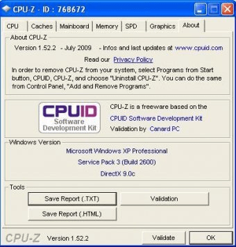 cpuid free download for windows 7