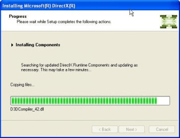directx end runtime