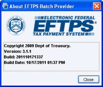 Eftps Batch Provider Client Download Designed For Tax Professionals That Prepare And Pay Federal Taxes For Clients