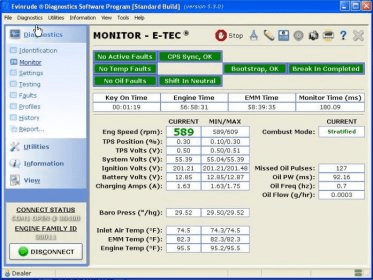 evinrude diagnostic software download