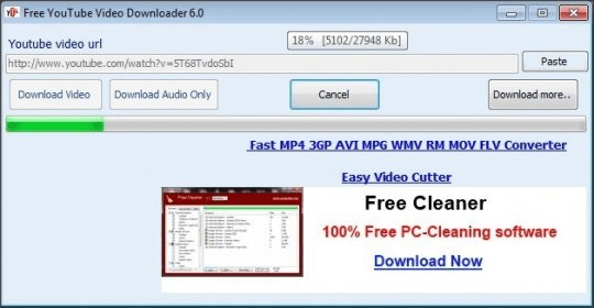 Free Youtube Video Downloader 7 0 Download Free Videodownloader Exe