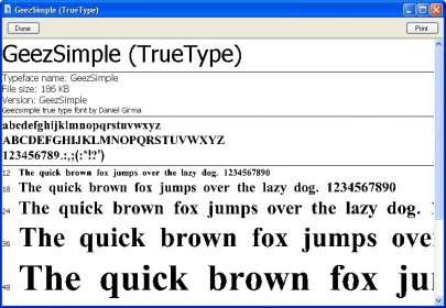 download geez font for free