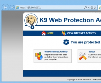 removing k9 web protection