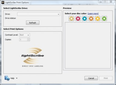 LightScribe Template Labeler Download - utility for LightScribe