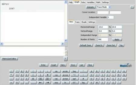 Maple Calculator Download - A graphical tool with symbolic